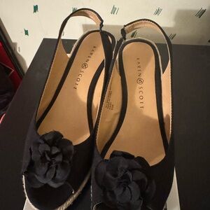 Karen Scott Black Women's Shoes (worn twice)